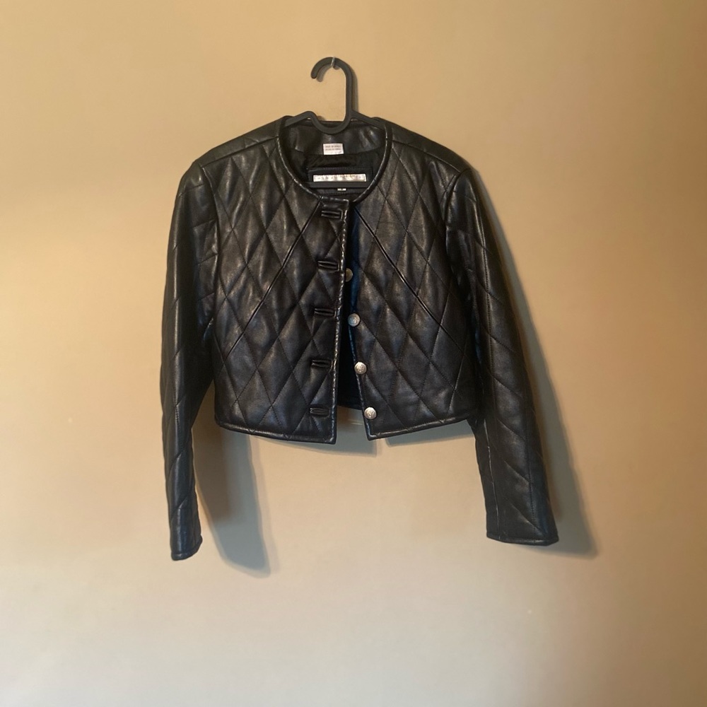 Perry Ellis Leather Jacket